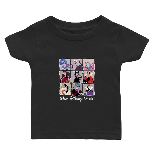 Discover Disney Villains Baby T Shirts, Disney Villain Characters Baby T Shirts