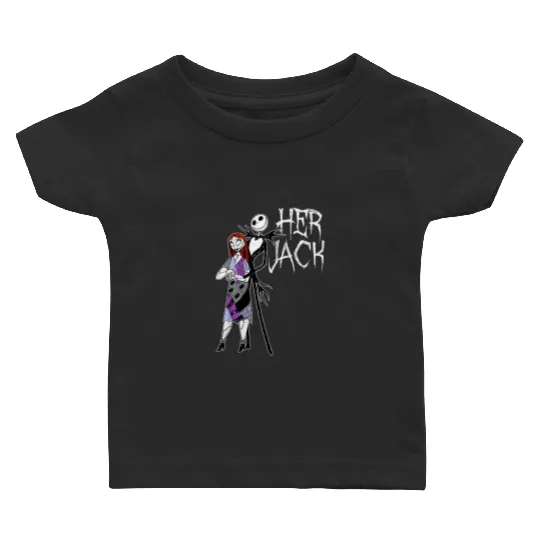 disneys The Nightmare Before Christmas Her Jack Baby T Shirts