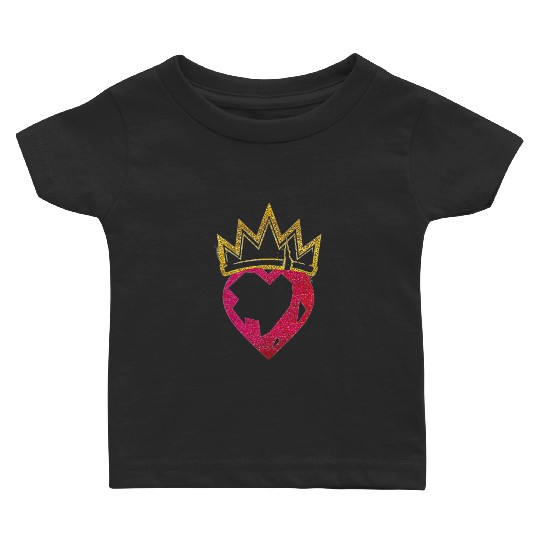 Disney Descendants 2 Evie Heart Crown Baby T-shirts