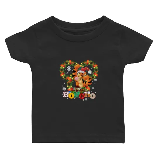 Ho Ho Ho Tigger Disney Baby T Shirts, Christmas Disney