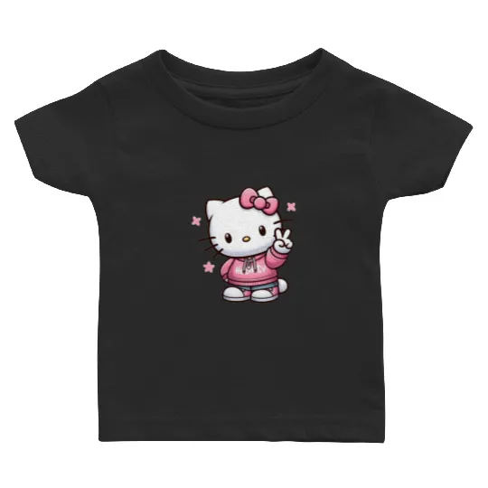 Hello Kitty , Hello Kitty, Hello Kitty , Hello Kitty ,  Disney Family Baby T-shirts