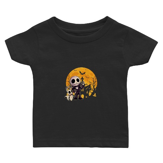 For Mens Womens Jack Skellington Gifts For Birthday  : The nightmare dog zero , Nightmare Zero Dog Shirt ,  Zero Nightmare Before Christmas Disney Halloween Baby T-shirts