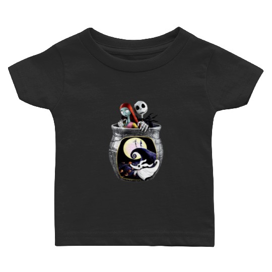 true romance skellington style Sticker: The nightmare dog zero , Nightmare Zero Dog Shirt ,  Zero Nightmare Before Christmas Disney Halloween Baby T-shirts