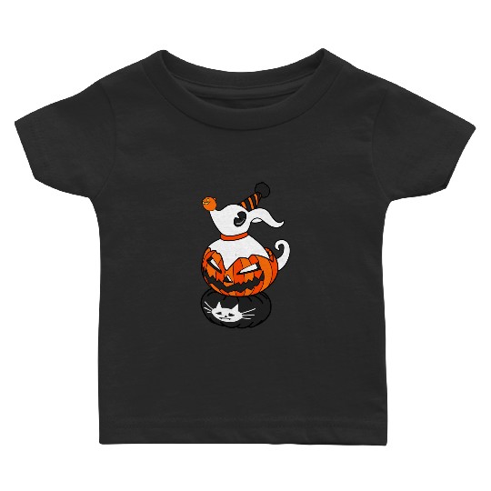 Zero (The Nightmare Before Christmas) Sticker: The nightmare dog zero , Nightmare Zero Dog Shirt ,  Zero Nightmare Before Christmas Disney Halloween Baby T-shirts