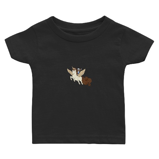Bobs Burgers Tina Coffee Pegasus Baby T-shirts