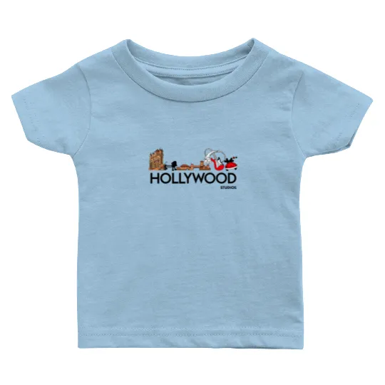 Disney Hollywood Studios Baby T Shirts, Disney Family Baby T Shirts, Disney Universal Studios Trip Baby T Shirts