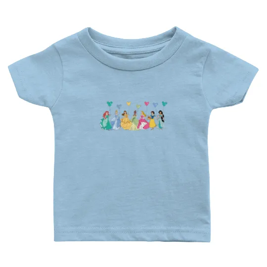 Disney Princess Balloon Baby T Shirts, Princess Squad Baby T Shirts