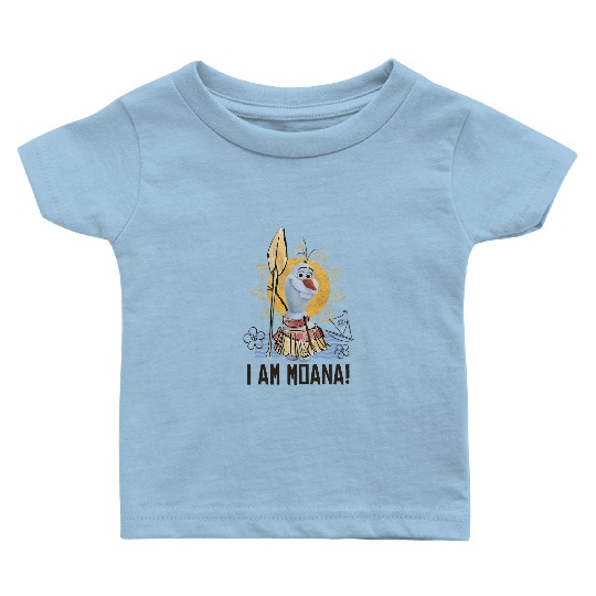 Funny Disney Olaf Presents Moana Baby T Shirts, I Am Moana Bella Canvas Baby T Shirts, Disney Vation Baby T Shirts