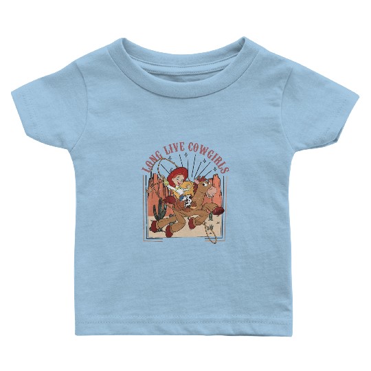 Vintage Disney Toy Story Jessie Baby T Shirts, Long Live Cowgirls Western Vibe Baby T Shirts, Disney Baby T Shirts