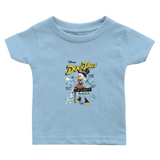 Disney DuckTales Scrooge McDuck Comic Cover Baby T Shirts, DuckTales Baby T Shirts
