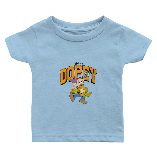 Vintage Dopey Dwarf Baby T Shirts, Snow White Seven Dwarfs Baby T Shirts, Disney World Disneyland Family Trip