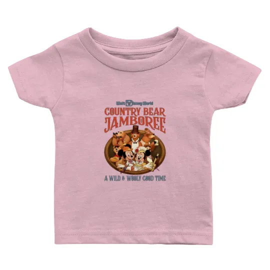 Disney Country Bear Jamboree Baby T Shirts, Mickey Country Bear Baby T Shirts