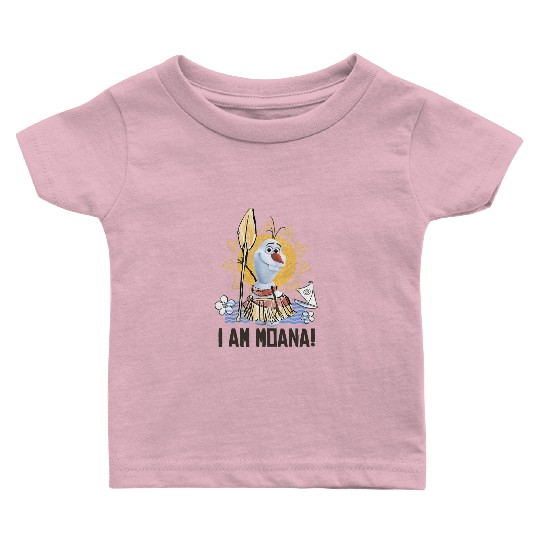 Funny Disney Olaf Presents Moana Costume Sketch Baby T Shirts, WDW Trip  Baby T Shirts Family Birthday Gift