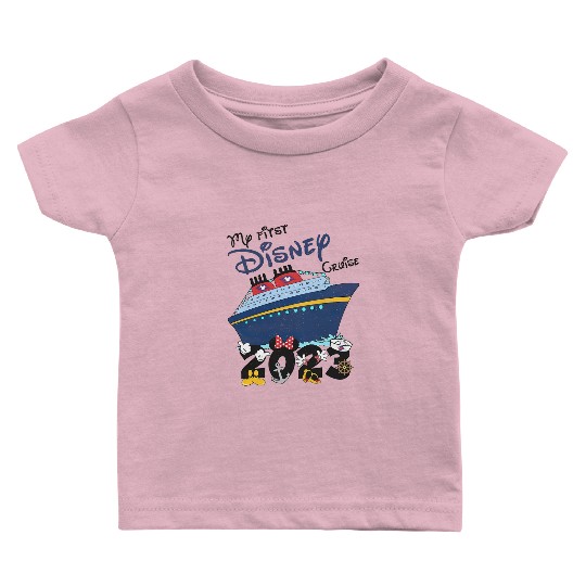 My First Disney Cruise 2023 Baby T Shirts, Disney Cruise Baby T Shirts