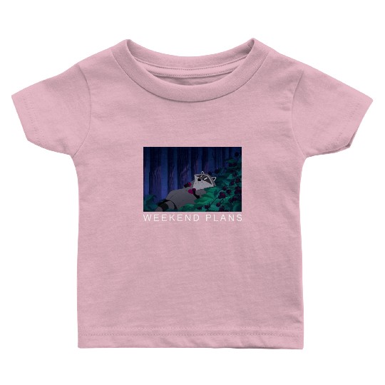 Disney Pocahontas Meeko Raccoon Weekend Plans Baby T Shirts
