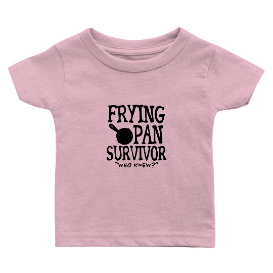 Frying Pans Who Knew Baby T Shirts, Disney Baby T Shirts for Men, Flynn Ryder Baby T Shirts, Tangled Baby T Shirts, Rapunzel Baby T Shirts