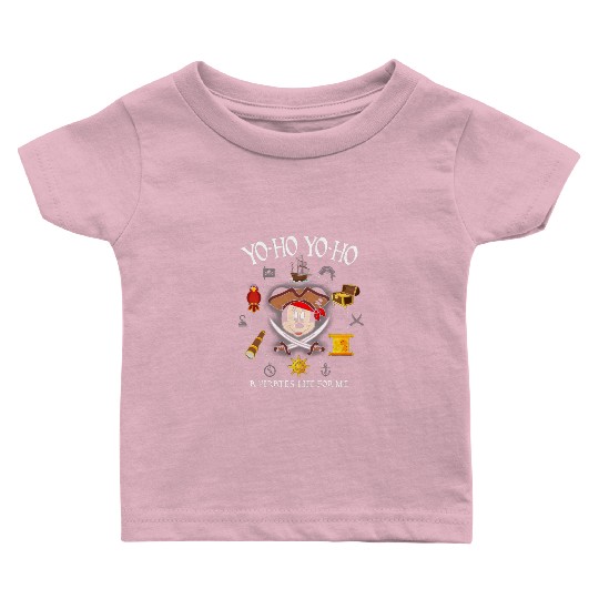 Personalized Disney Pirates Family Baby T Shirts, Disney Cruise Baby T Shirts, Disney Pirates of Caribbean Baby T Shirts