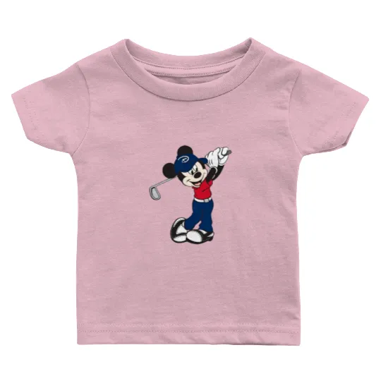 Mickey Golf Baby T Shirts, Baby T Shirts, Baby T Shirts, Disney Unisex Baby T Shirts