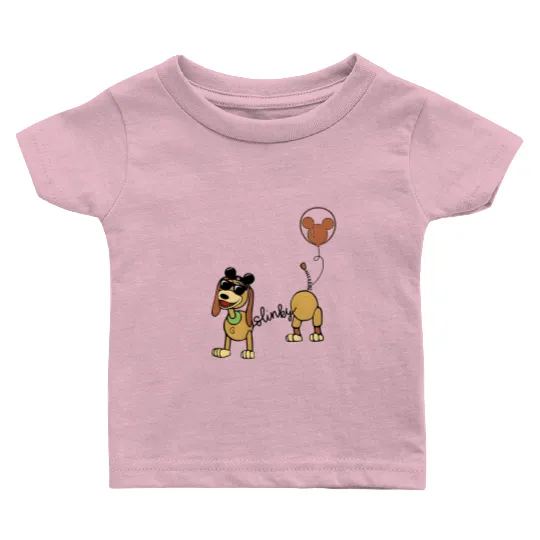 Slinky Dog Baby T Shirts, Slinky T.oy S.tory Baby T Shirts, T.oy S.tory Baby T Shirts, Disney Balloon Baby T Shirts