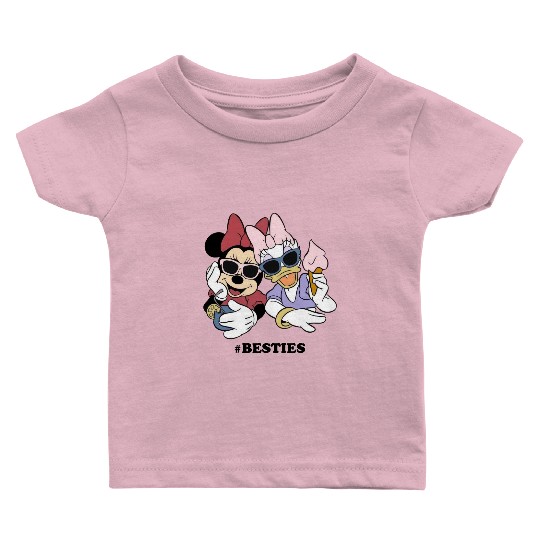 Retro Minnie and Daisy Baby T Shirts, Disney Bestie Baby T Shirts, Minnie Mouse Baby T Shirts, Disney Girl Trip, Disney Matching Baby T Shirts