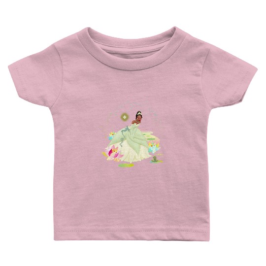 Disney The Princess and The Frog Tiana on a Bayou Baby T Shirts