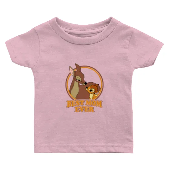 Disney Bambi And Mom Best Mom Ever Baby T Shirts, Mother's Day Gift