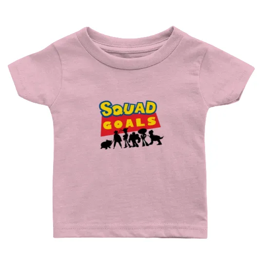 Squad Goals Toy Story Disney Baby T Shirts, Matching Disney Baby T Shirts, Disney vacation 2022 Toy Story Baby T Shirts