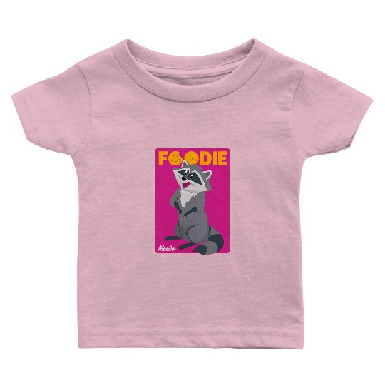 Disney Pocahontas Funny Meeko Raccoon Foodie Baby T Shirts