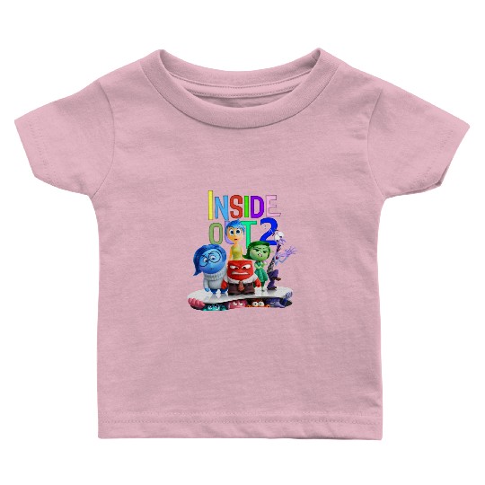 Inside Out 2 Baby T Shirts, Disney Pixar Inside Out Baby T Shirts
