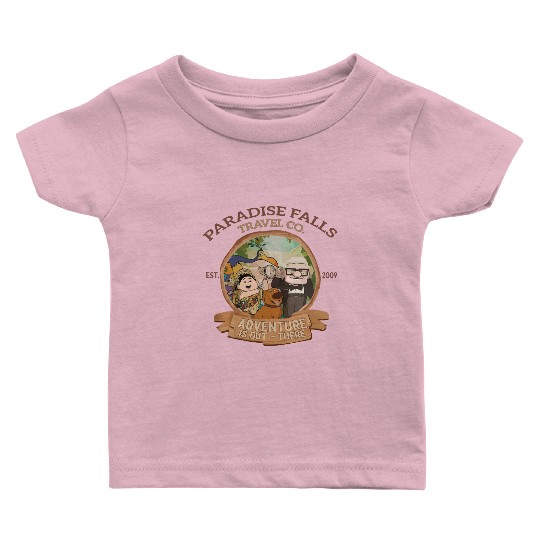 Paradise falls Travel & Co. Baby T Shirts, Disney up Baby T Shirts, Disney trip Baby T Shirts, Disney matching Baby T Shirts