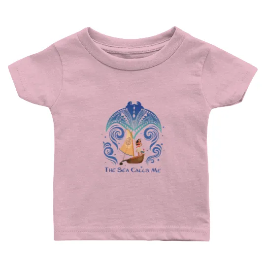 Disney Moana Grandma Tala Moana The Sea Calls Me Baby T Shirts, Moana Stingray