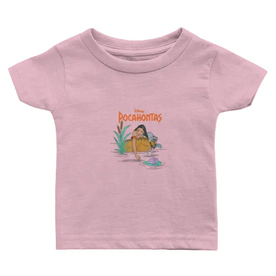 Disney Pocahontas Meeko Afternoon Dreaming Baby T Shirts, Princess Pocahontas Baby T Shirts
