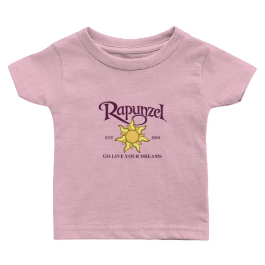 Disney Tangled Rapunzel Baby T Shirts, Disneyland Vacation Holiday Baby T Shirts