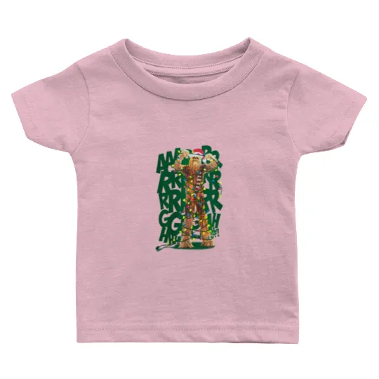 Disney Parks Star Wars Chewbacca Christmas Lights Baby T Shirts
