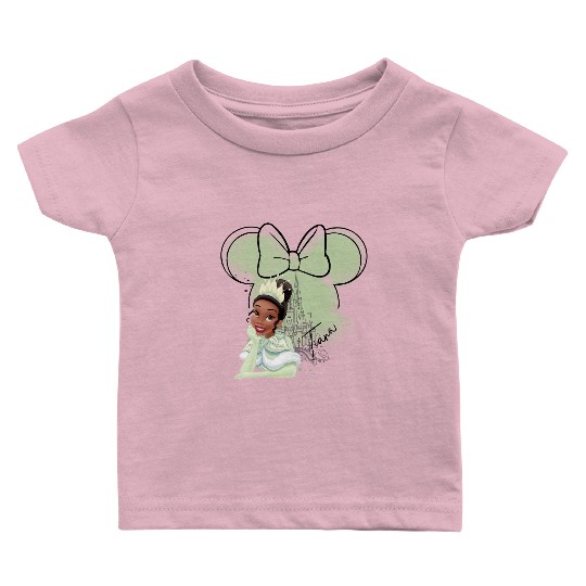 Disney Princess Tiana Castle Baby T Shirts, Tiana Princess Baby T Shirts