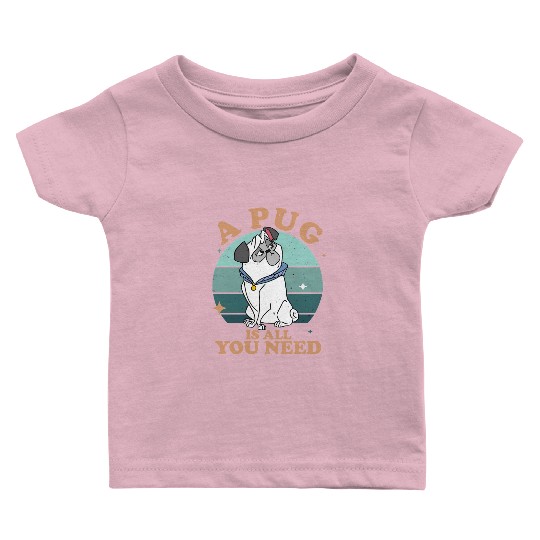 Pocahontas Percy A Pug Is All You Need Disney Baby T Shirts