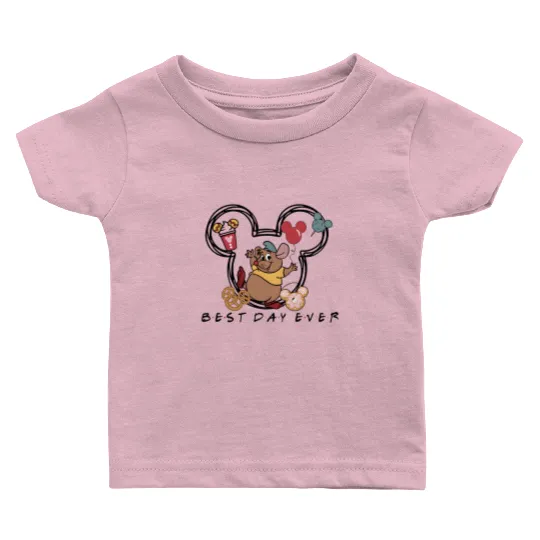Best Day Ever Gus Gus Baby T Shirts, Disney Cinde Baby T Shirts