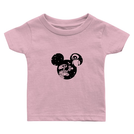 Cute Wall-E Baby T Shirts, Disney Pixar Wall-E, Wall-E Space Race Visit Baby T Shirts