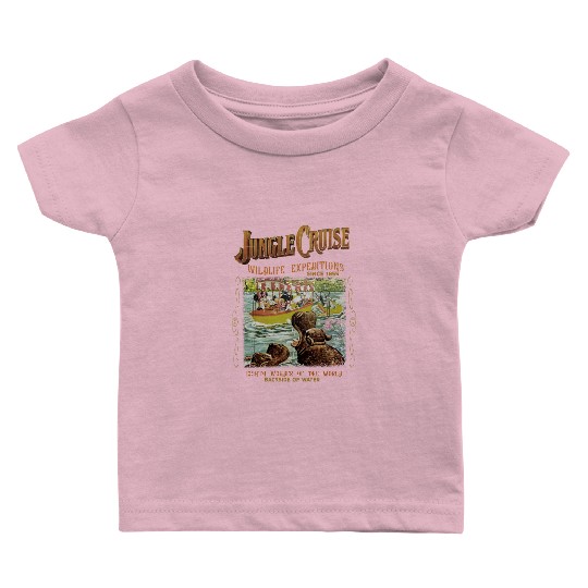 Disney Baby T Shirts, Vintage Disney Jungle Cruise Ride Baby T Shirts
