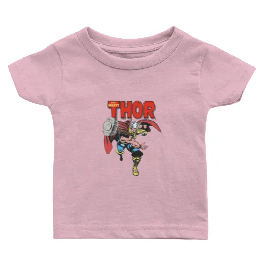 Thor Baby T Shirts, Retro Marvel  Baby T Shirts, Avengers Baby T Shirts, Disney Marvel Baby T Shirts, Marvel Comic Baby T Shirts, Matching Marvel Baby T Shirts, MCU Baby T Shirts Baby T Shirts