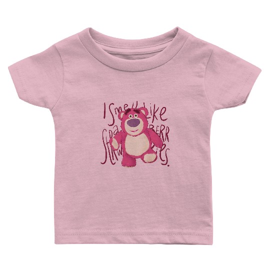 Discover Disney Pixar Toy Story Lotso Bear Smells Like Strawberry Baby T Shirts