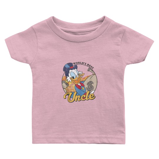 Disneys Ducktales Scrooge Mcduck World's Best Uncle Baby T Shirts