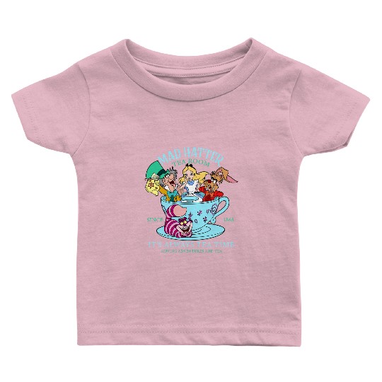 Vintage Alice in Wonderland Baby T Shirts, Mad Hatter Baby T Shirts, Tea Party Baby T Shirts, Disney Family Vacation, Disneyland Trip