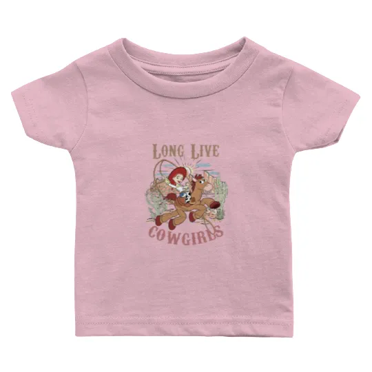 Disney Pixar Toy Story Jessie Long Live Cowgirls Baby T Shirts