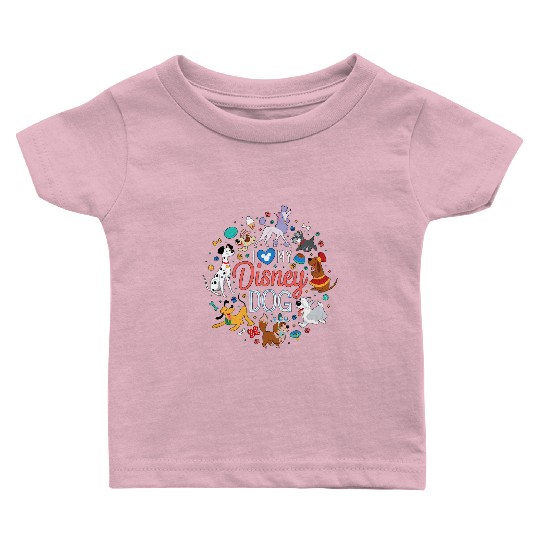 Disney Pets Group I Love My Disney Dog Baby T Shirts