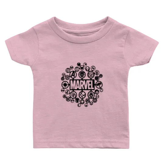Marvel Medley Unisex Baby T Shirts Baby T Shirts | Marvel Avengers Matching Baby T Shirts | Disney Marvel Ironman Thor Vacation Baby T Shirts Sweater