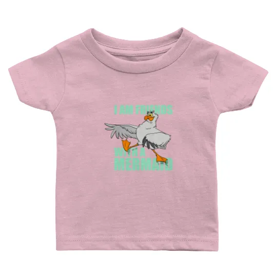 Disney The Little Mermaid Scuttle Friends With A Mermaid Baby T Shirts, Magic Kingdom Trip