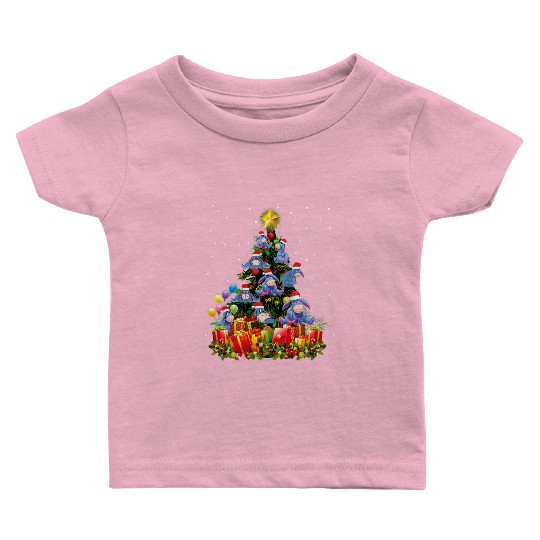 Disney Eeyore Christmas Trees Holiday Baby T Shirts
