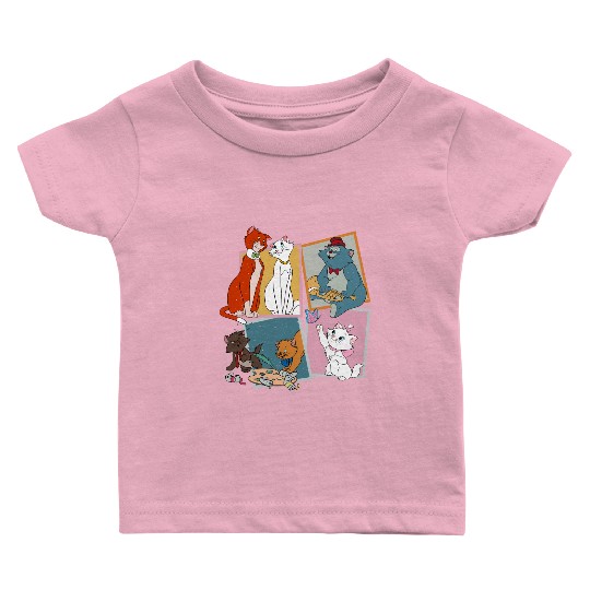 Disney The Aristocats Group Characters Baby T Shirts