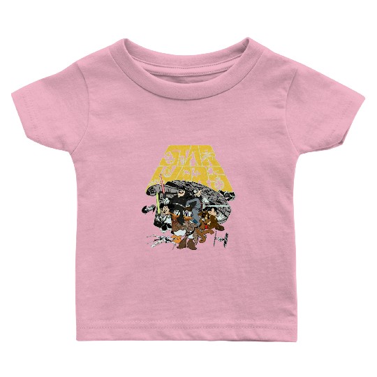 Vintage Disney Star Wars Baby T Shirts,
